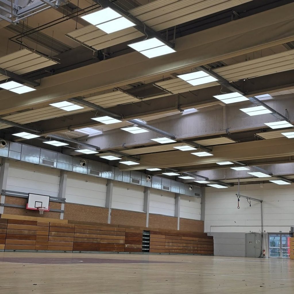 WELUMA ASV Koeln – LED Basketballbeleuchtung 2K19 LED SPORT WELUMA 2K19 LED Tennishallenbeleuchtung